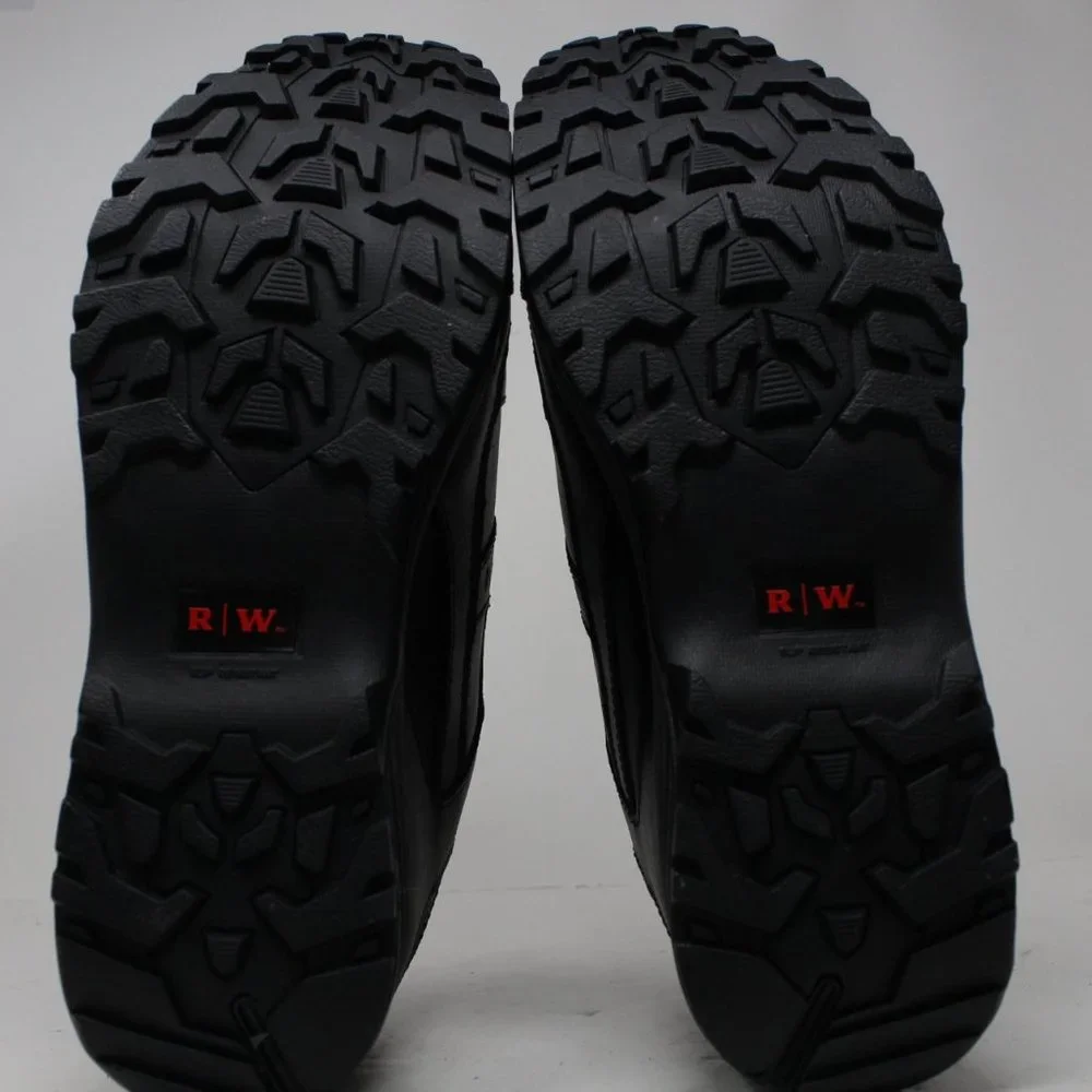 Red Wing Shoes NWOT Men's 12 e2 Black Oxford Aluminum Toe 6337 Lace Up Safety - Picture 14 of 15